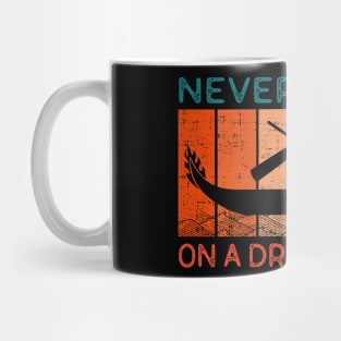 Never Bored On A Dragon Boat Funny Racing Mug